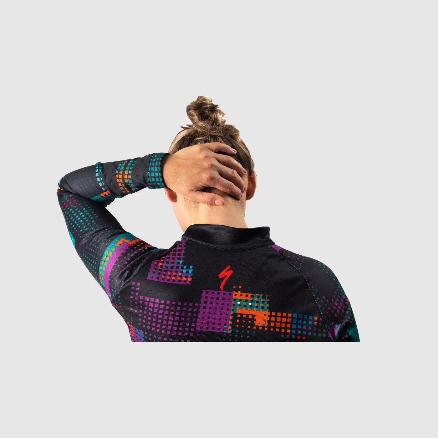 63122-440_APP_GRIDLOCK-THERMAL-JERSEY-LS-WMN_BLK_DETAIL2 gridlock thermal jersey ls women