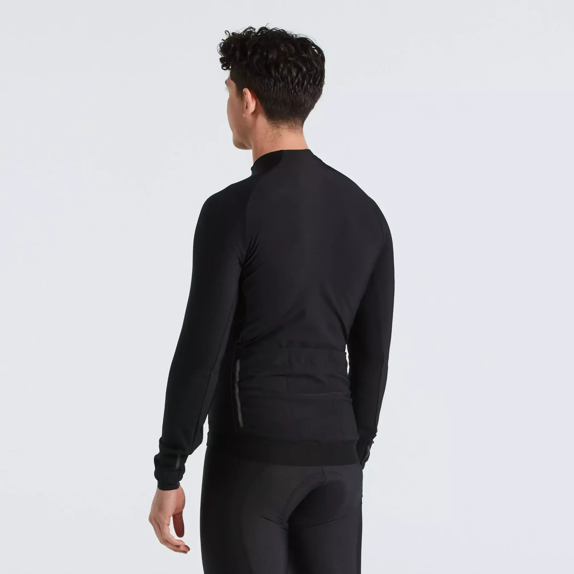 64122-920_APP_SL-EXPERT-THERMAL-JERSEY-LS-MEN-BLK-M_REAR-3-4 men's sl expert long sleeve thermal jersey