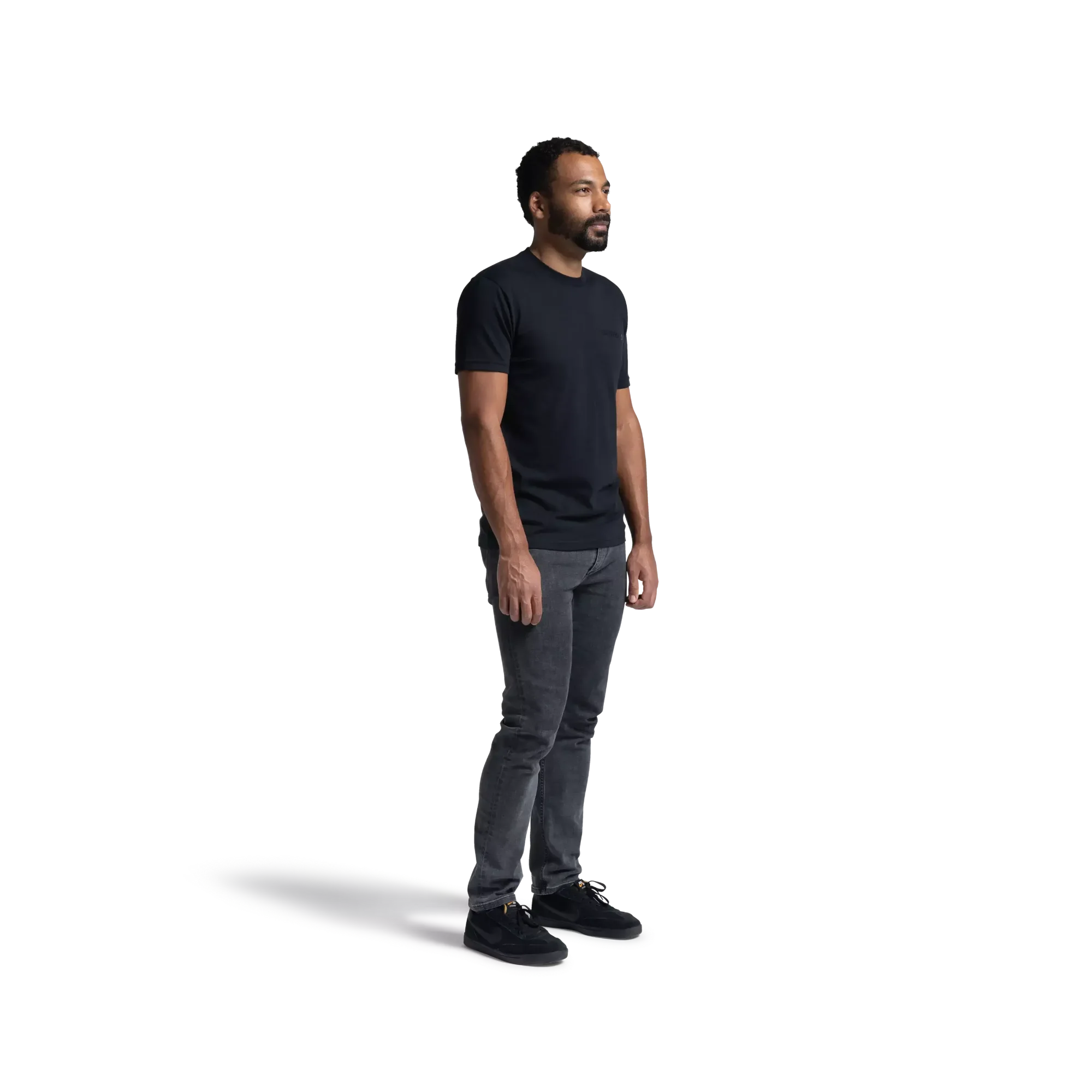 64620-100_APP_S-WORKS-TEE-MEN-BLK-M_FRONT-3-4 men's s works t shirt