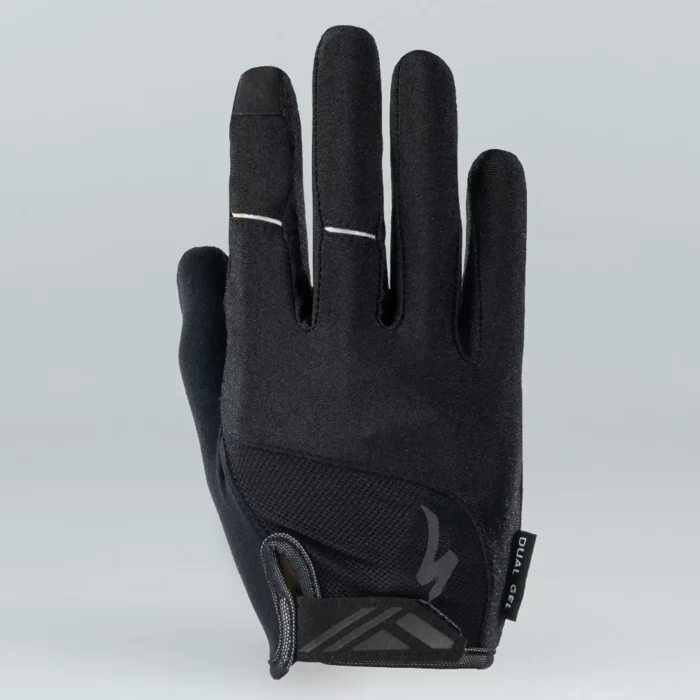 67119 100 glv bg dual gel glove lf blk m hero