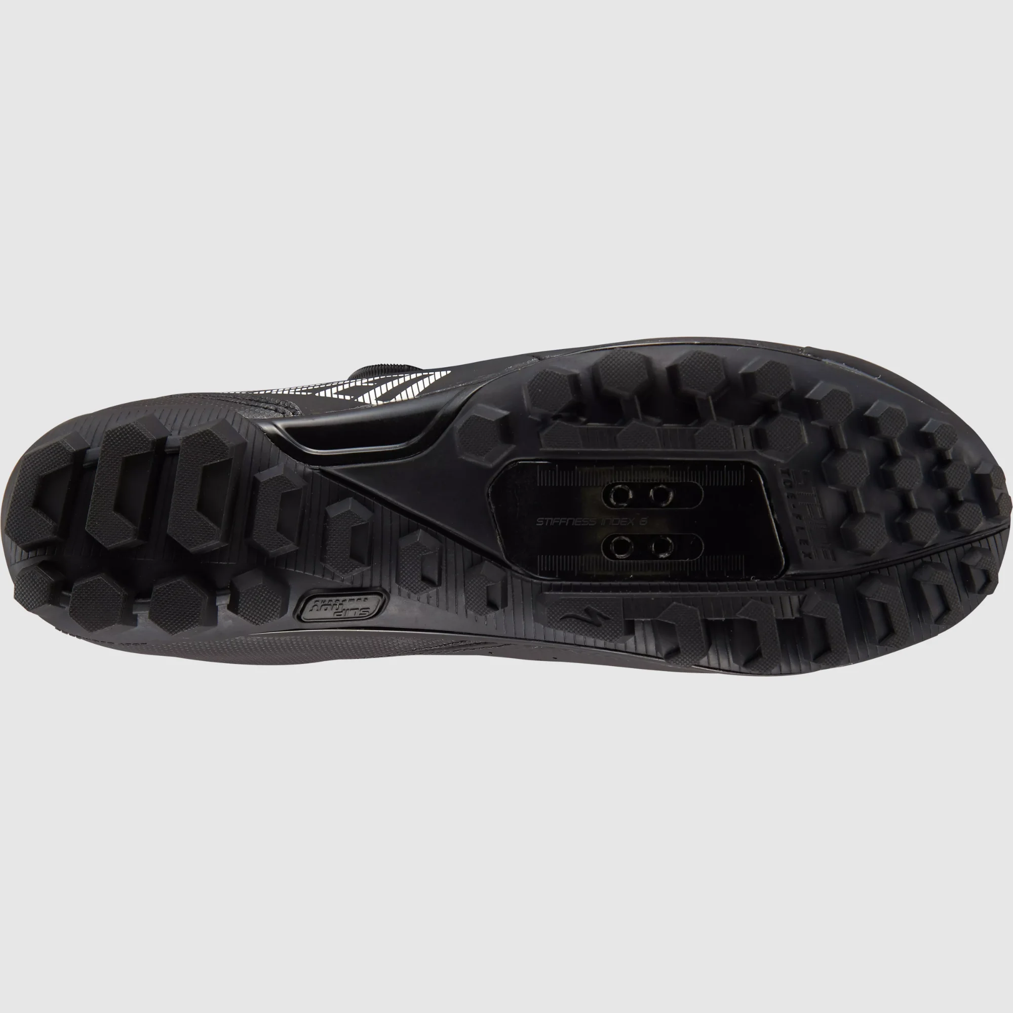 61520-104_SHOE_RECON-20-MTB-SHOE-BLK-42_BOTTOM recon 2.0 gravel & mountain bike shoe