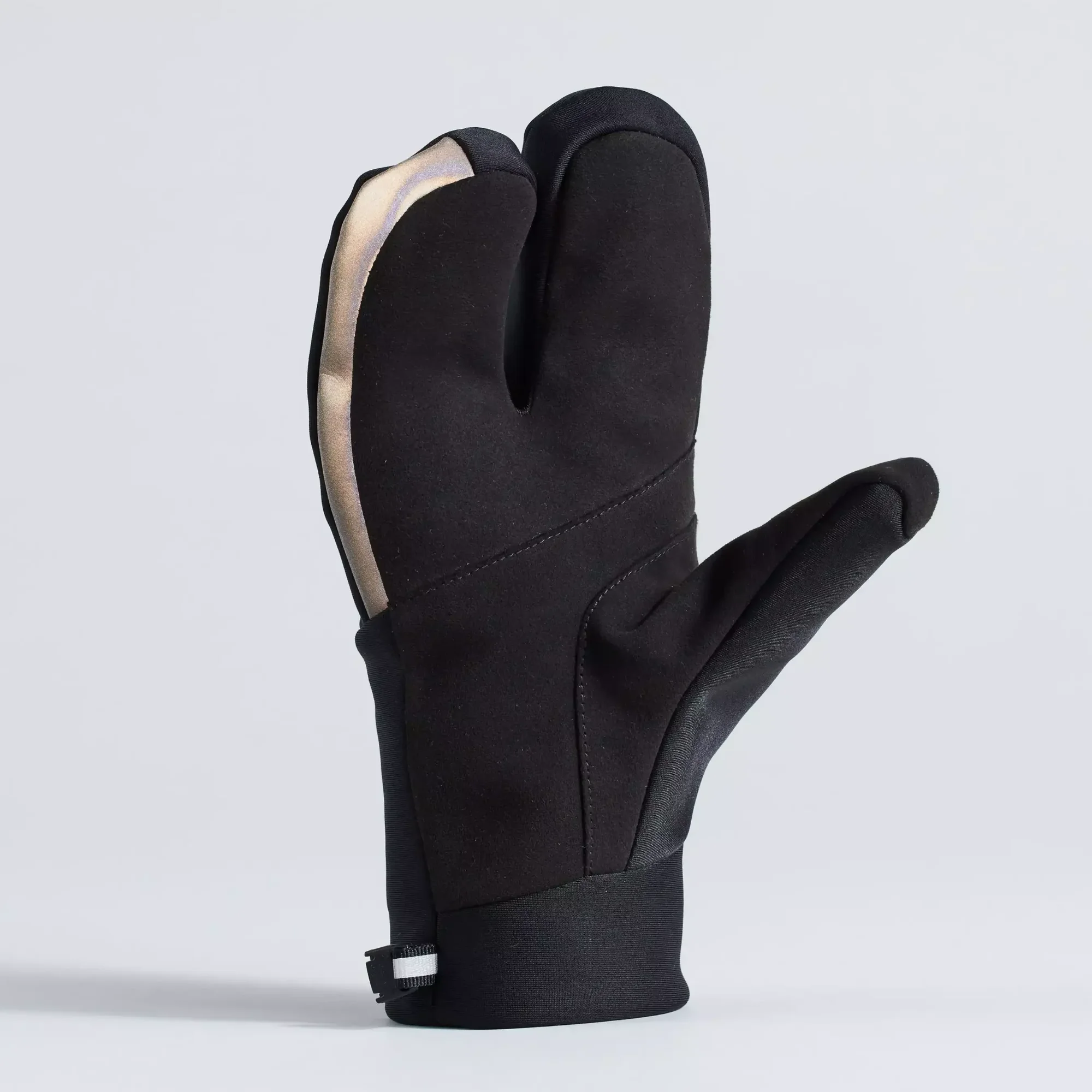 67222-310_GLV_SOFTSHELL-DEEP-WINTER-LOBSTER-GLOVE-BLK-M_FRONT-3-4 element deep winter lobster gloves