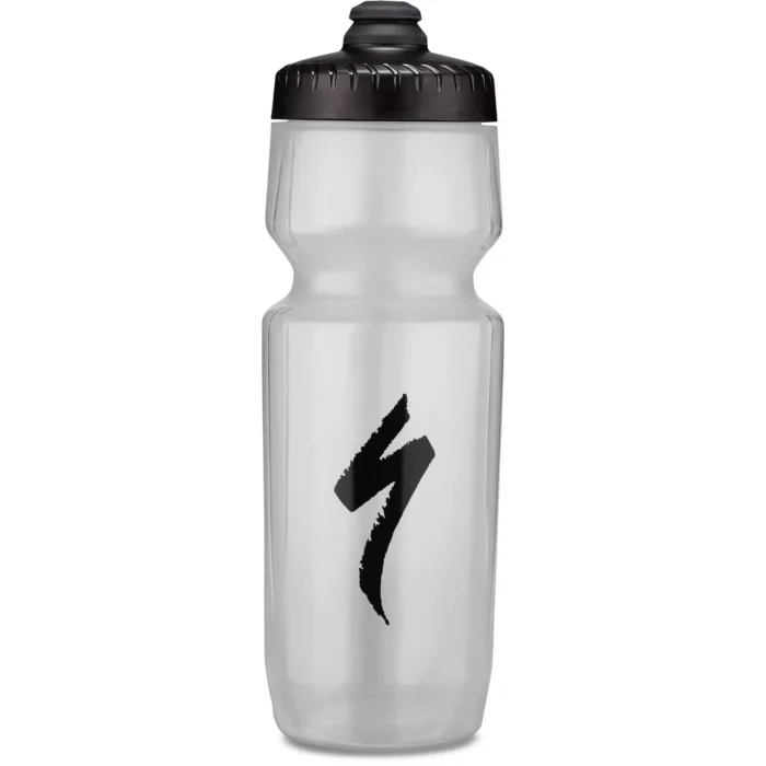 44323 233 btl purist hydroflo mflo 20 btl s logo trans blk 23 oz hero