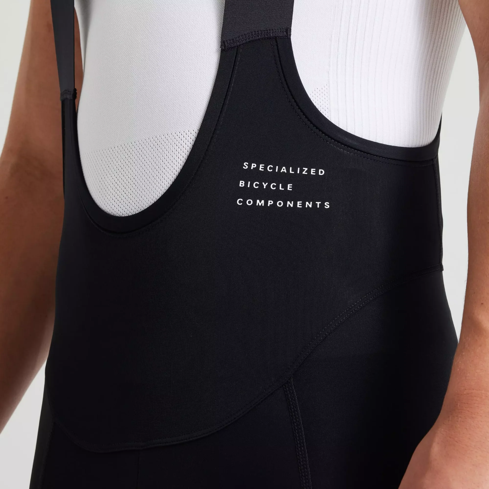 64523-280_APP_FOUNDATION-BIB-LONG-MEN-BLK_DETAIL1 men's specialized foundation bib knickers