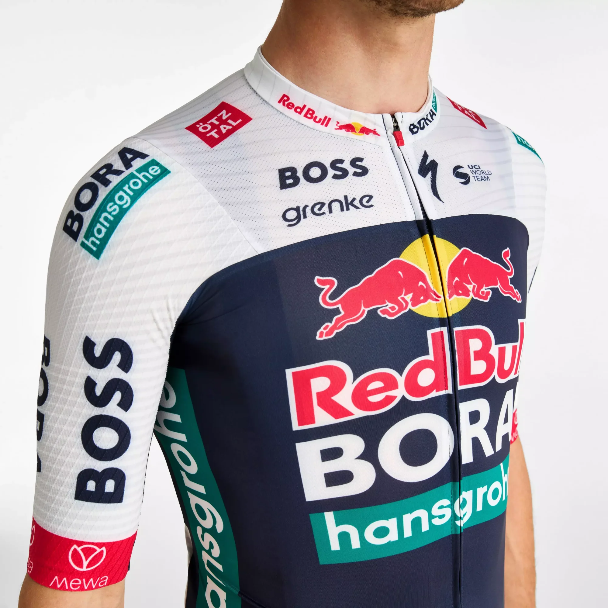 65725-140_APP_RBH-RACE-JERSEY-SS-LTD-RACING-BLU-WHT_DETAIL1 red bull bora hansgrohe short sleeve race jersey