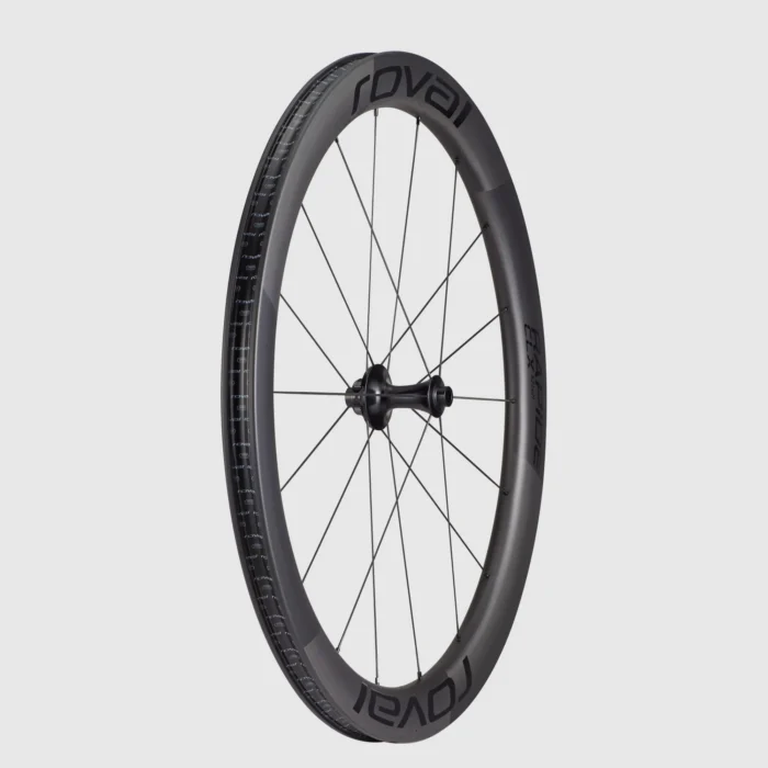 30022 590 whl rapide clx tubeless satin carbon gloss blk 700c front