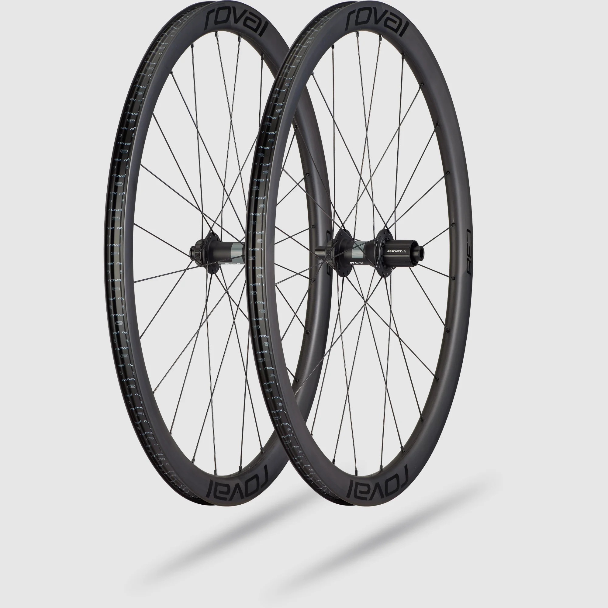 30021-450_WHL_C-38-DISC-WHEELSET-SATIN-CARBON-BLK_HERO roval rapide c 38 satin carbon / black, 700c