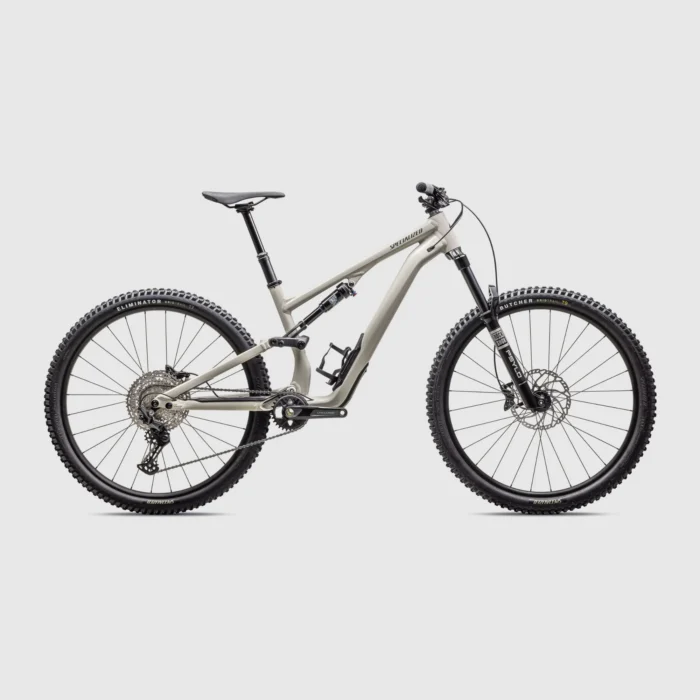 stumpjumper 15 alloy gloss white mountains / dark moss green, s1