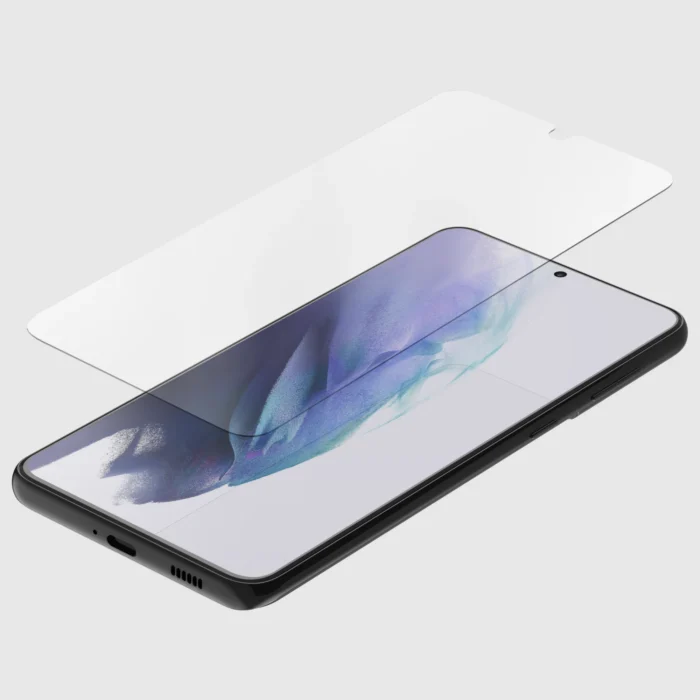 quad lock samsung galaxy s21+ kijelzővédő üvegfólia