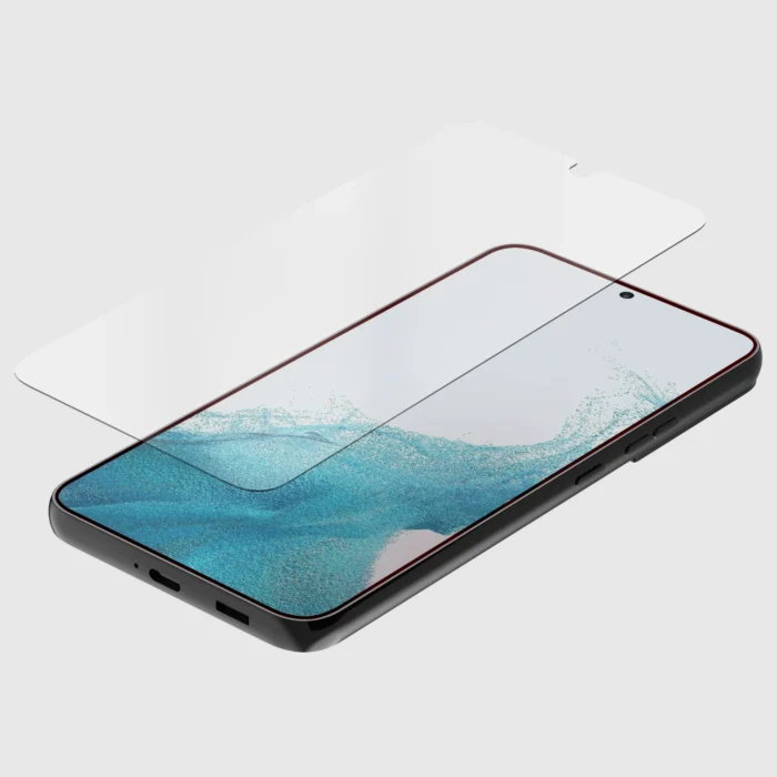 quad lock samsung galaxy s22+ kijelzővédő üvegfólia
