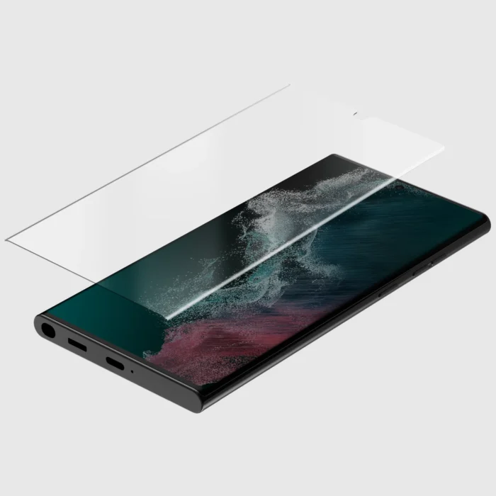 quad lock samsung galaxy s22 ultra kijelzővédő üvegfólia